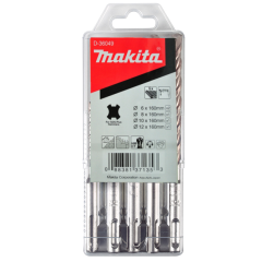 MAKITA ZESTAW WIERT.SDS+ 5szt. D-36049