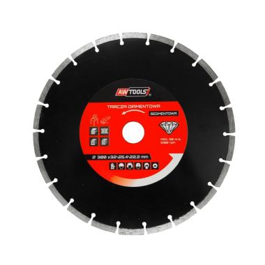 AWTOOLS TARCZA DIAMENTOWA 350x32-25,4-22,2 / SEGMENTOWA AW45350