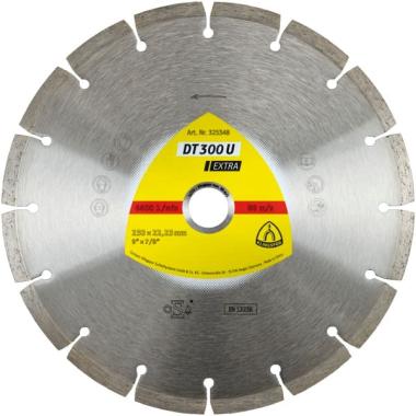 KLINGSPOR TARCZA DIAMENTOWA SEGMENTOWA 230mm x 2,3mm x 22,2mm DT300U, BETON 325348